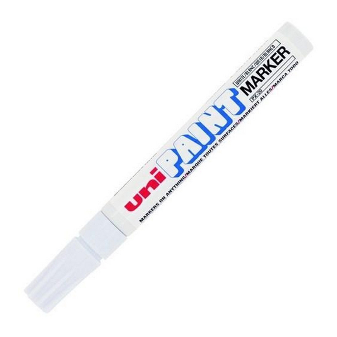 Uni Paint Marker Bullet tip White MI-PX20-WE
